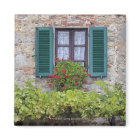 Flower box on window