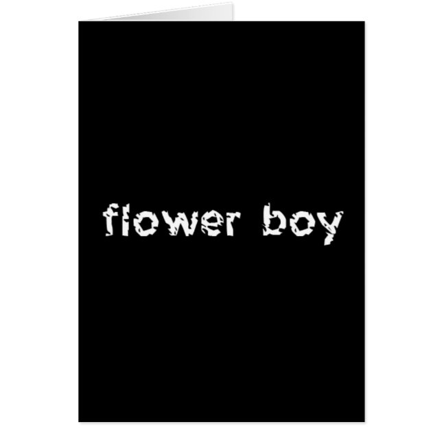 Flower Boy (Front)