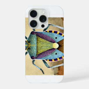 Flower Bug Insect 030924IREF230 - Watercolor iPhone 15 Pro Case