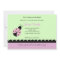 Flower Bug Lady Bug Baby Shower Invitation