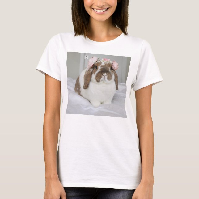 Flower Bun T-Shirt (Front)