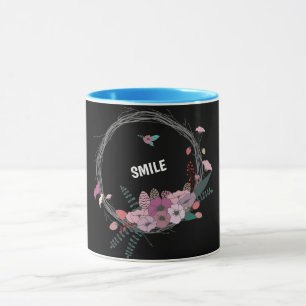 Flower bunch mug