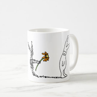 Flower Bunny Coffee Mug