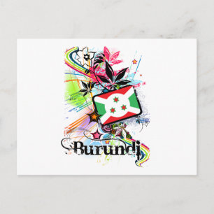Flower Burundi Postcard