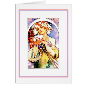Flower by Alphonse Mucha