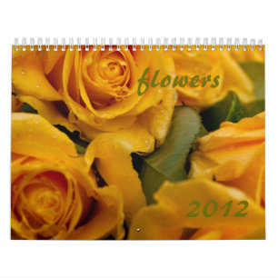 Flower calendar 2012