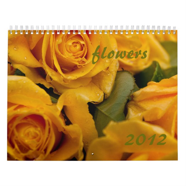 Flower calendar 2012 (Cover)