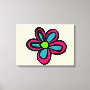 flower canvas print