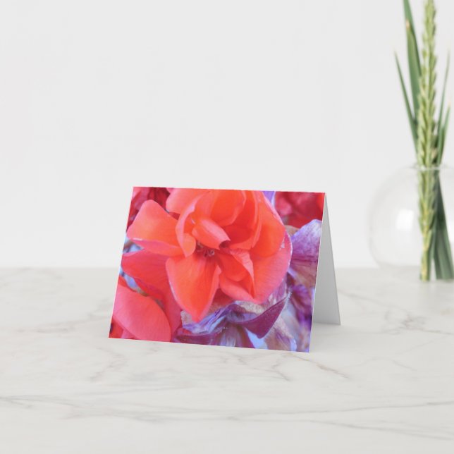 Flower Card (Front)