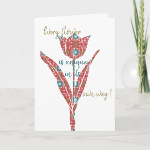 Flower  card