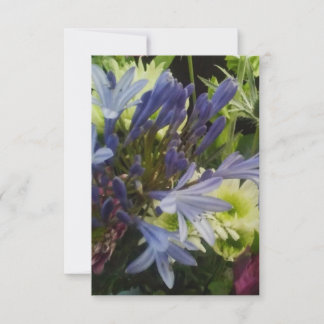 FLOWER CARDS BLANK THANK YOU NOTES