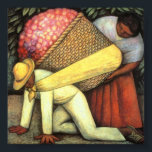 Flower Carrier - Diego Rivera  Poster<br><div class="desc">Flower Carrier - Diego Rivera Poster</div>