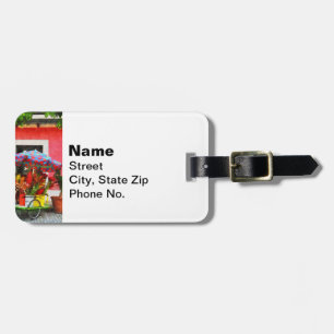 Flower Cart San Juan, Puerto Rico Luggage Tag