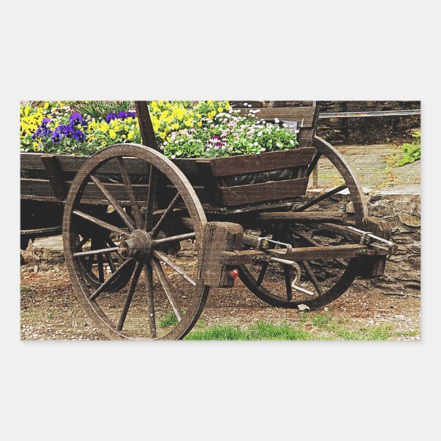 Flower Cart Sticker (Front)