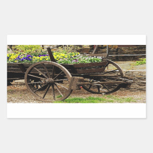 Flower Cart Sticker