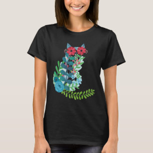 Flower cat T-Shirt