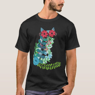 Flower cat T-Shirt
