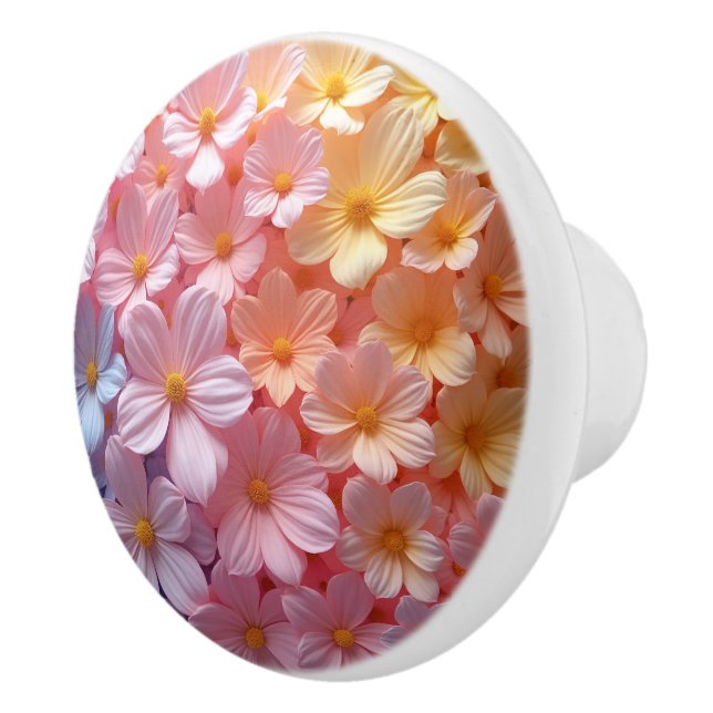 flower ceramic knob (Right)