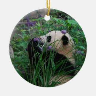 Flower Child Bao Bao Giant Panda Cub ornament