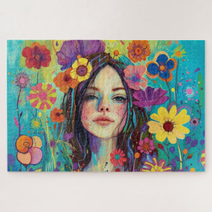 Flower Child Jigsaw Puzzle