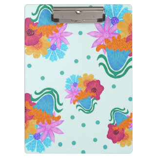 flower clipboard