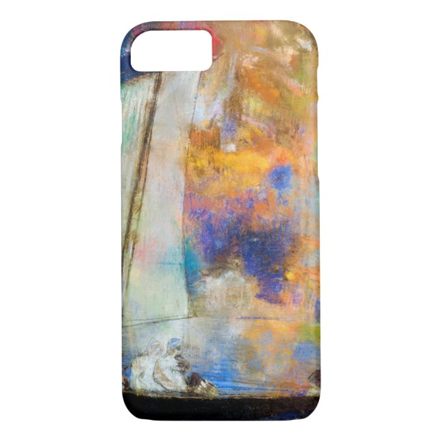 Flower Clouds, Redon Case-Mate iPhone Case (Back)