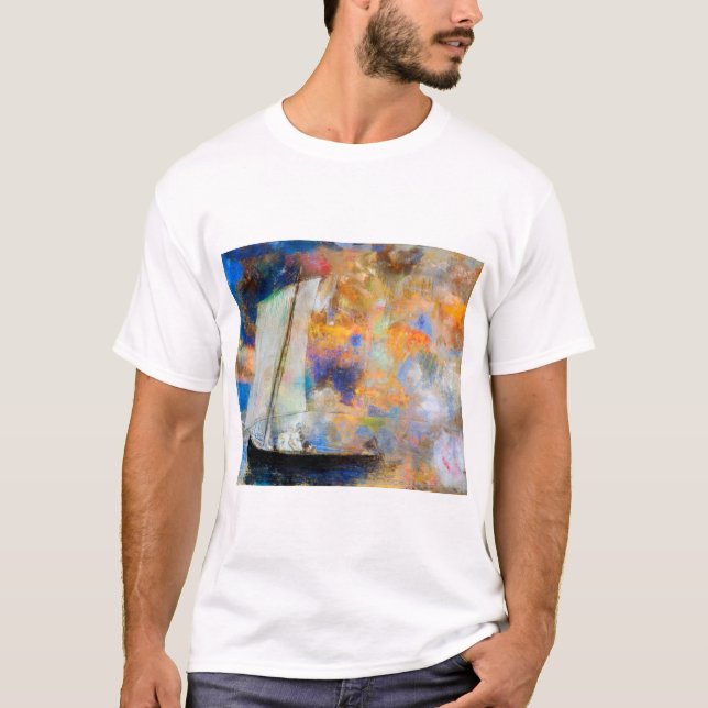 Flower Clouds, Redon T-Shirt (Front)