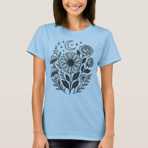 Flower Cluster Graphics Women's T-Shirt