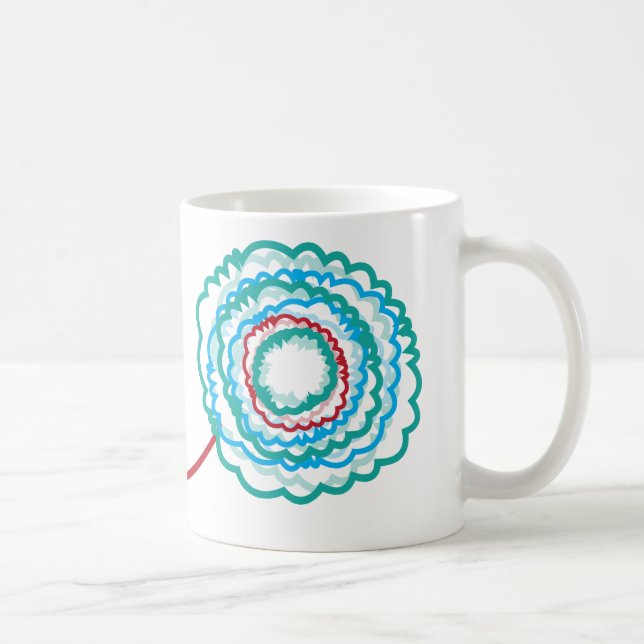 Flower Coffee Mug (Right)