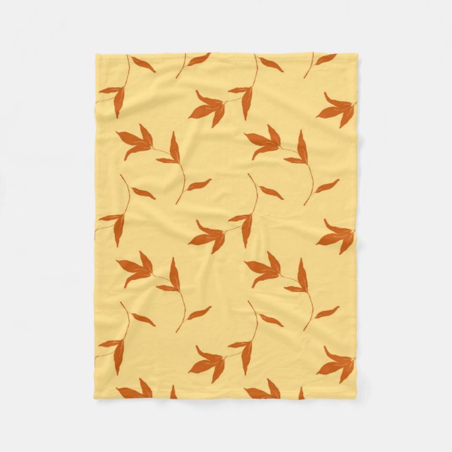 Flower Coloring Page Fleece Blanket (Front)