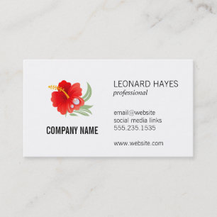 Flower   Corporate Business Card