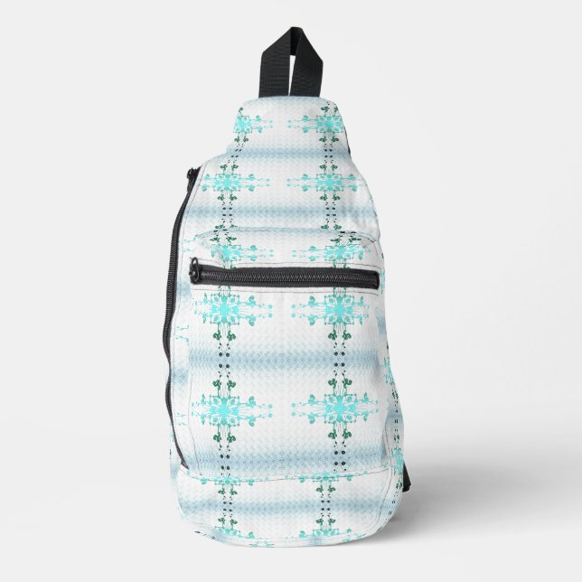 Flower Cross Sling Bag (Front)