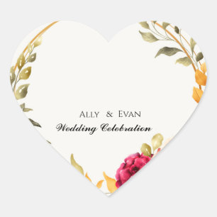 Flower Custom Size & Name Sticker