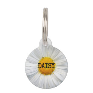 Flower Daisy Pet Tag