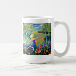 FLOWER DANCING COFFEE MUG