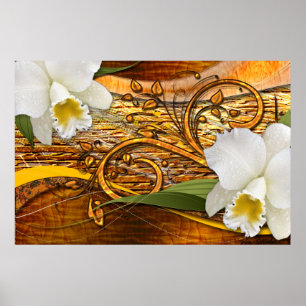 Flower Decor 3 Poster