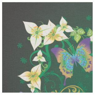 Flower Decor 4 Custom Fabric