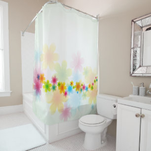 Flower Decor 54 Options Shower Curtain