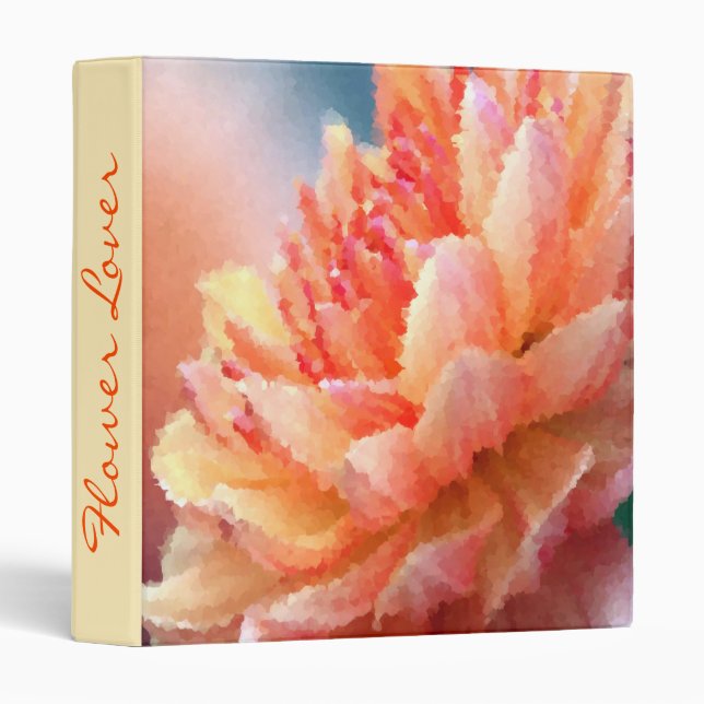 Flower Decor 76 Binder (Front/Spine)
