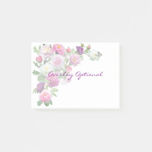 Flower Decor 95 Post-it Notes