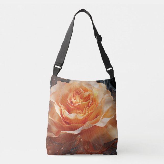 Flower design crossbody bag (Front)
