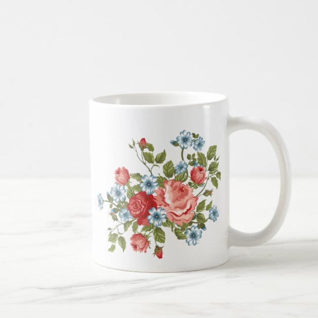 FLOWER DESIGN.JPG COFFEE MUG (Right)