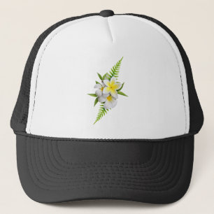 Flower Design Trucker Hat