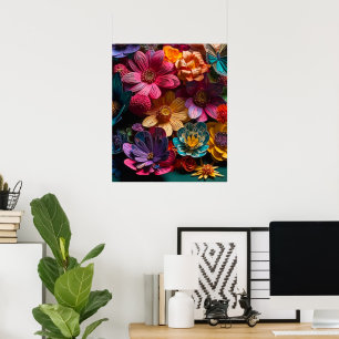 Flower Designs Poster