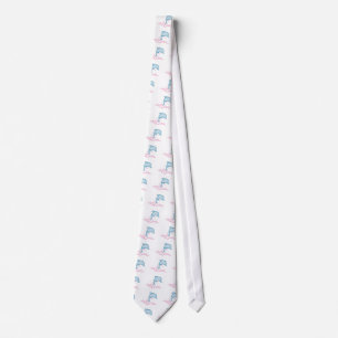 Flower Dolphin Tie