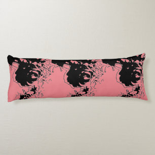 Flower Doodle Body Pillow