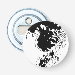 Flower Doodle Bottle Opener