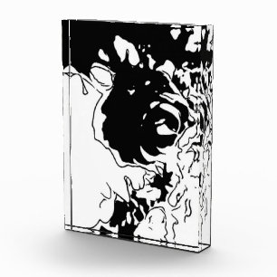 Flower Doodle Photo Block
