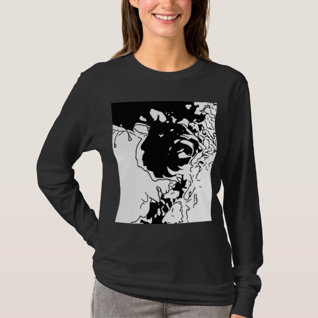 Flower Doodle T-Shirt (Front)