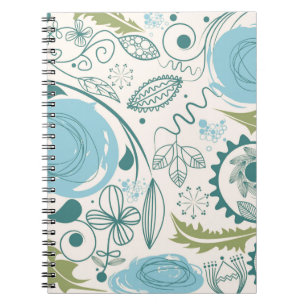 Flower Doodles Notebook